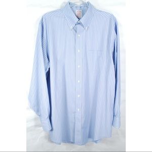 Brooks Brothers Madison Striped Dress Shirt 16 33